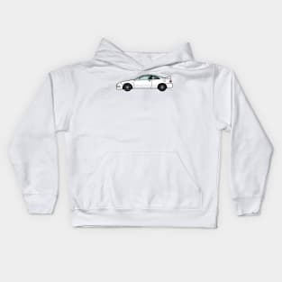 Honda Acura Integra Type R White Kids Hoodie